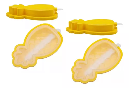 Molde De Silicona Para Helado Palito Freezer Grande Paleta