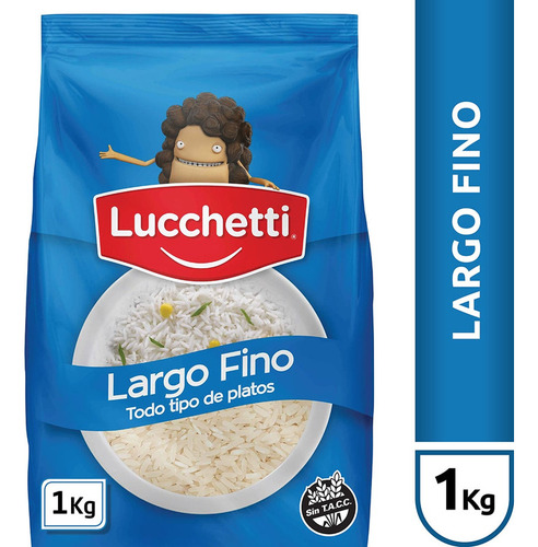 Arroz Luchetti Largo Fino 1 Kilo