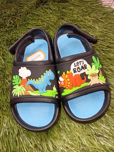 Sandalias Dinosaurio Para Niño