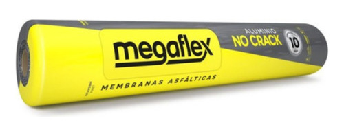 Membrana Asfaltica Megaflex No Crack Con Aluminio 35kg