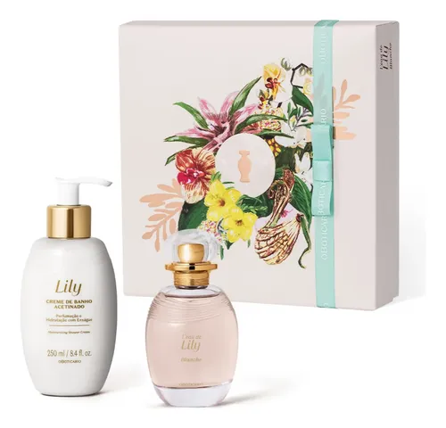 O Boticário L'eau De Lily Blanche Kit Presente (2 Itens)