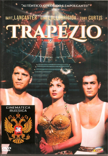Dvd Trapézio, Com B Lancaster, T Curtis Gina Lollobrigida +