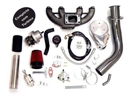 Kit Turbo Vw Motor Ap Cli ( Injeção Monoponto) - Sem Turbina