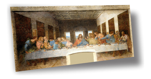Lienzo Tela Canvas La Última Cena Leonardo Da Vinci 1498