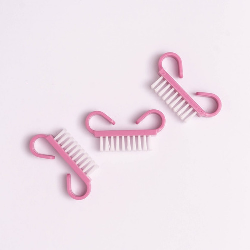 Pack De 3 Escobillas Cepillos Para Uñas Runn