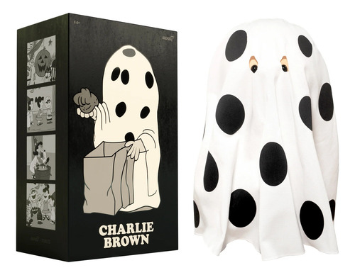 Charlie Brown (ghost Sheet) Super 7 Peanuts Supersize