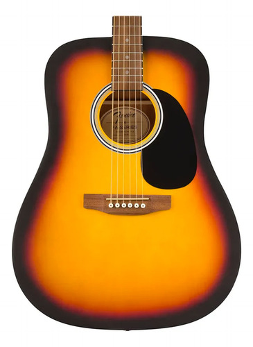 Guitarra Acústica Fender Fa25 Sunburst Dreadnought Walnut