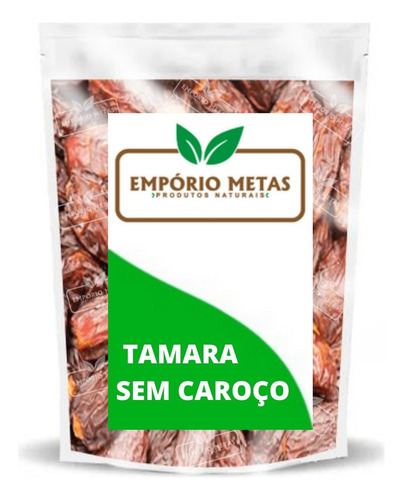 Tâmara Sem Caroço - Natural - 1kg