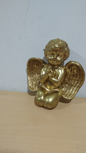 Angel Plastico Dorado En Oferta 