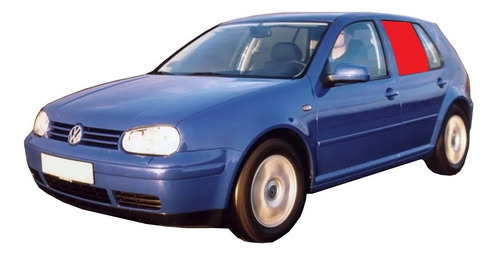 Vidrio Puerta Volkswagen Golf 1999 Al 2007 Trasero Izq 5p