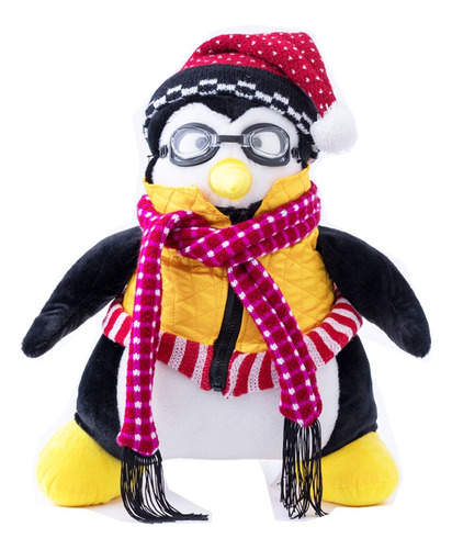 Joeys Friend Hugsy Penguin Rojo Muñeca Peluche Juguete 45cm