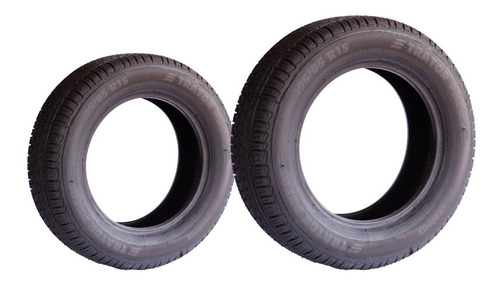 Kit 2 Pneu195/65/15 Remold Com Borracha Vipal E Garantia