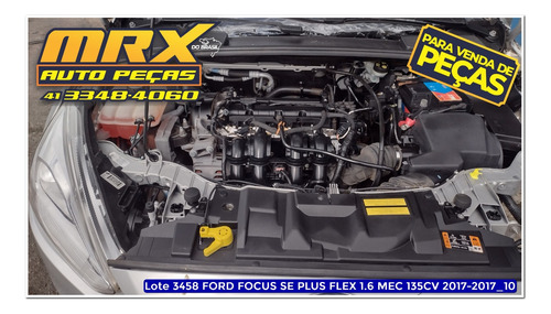Sucata Ford Focus Se Plus 1.6 Hc Flex Mec 2017 Pecas
