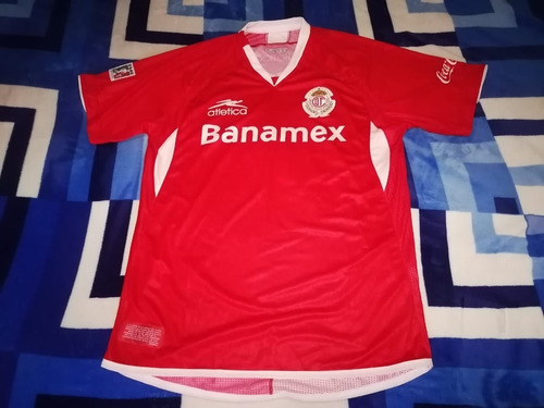 Toluca Camiseta Jersey  Futbol Usada Por Nava Liga Mx Retro