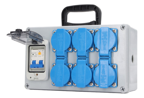 Distribuidor De Energía 250v 16a Unidad De Distribución Rcbo