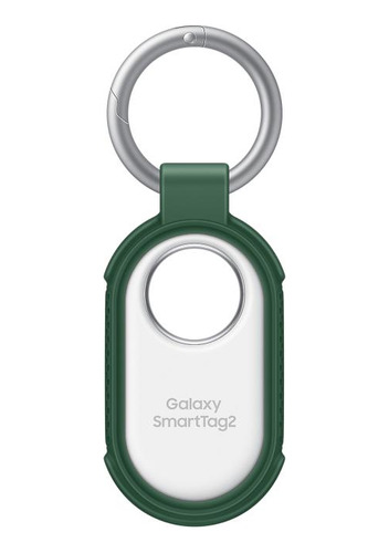 Rugged Case Para Smart Tag 2 Anillo Para Colgar Color Verde