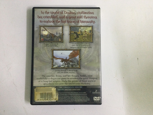 Drakan The Ancient Gates Playstation 2 (Usado)