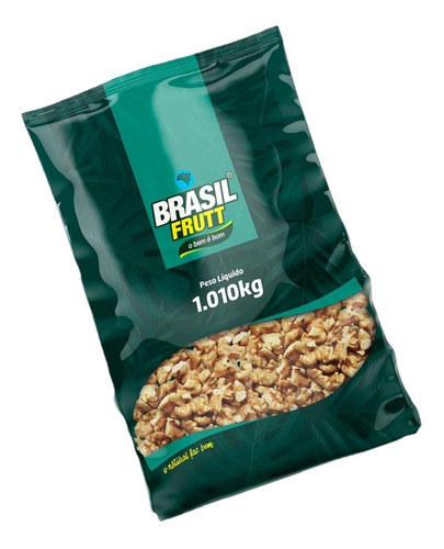 Nozes Quartz Rica Em Vitaminas Minerais 1,010kg Brasil Frutt