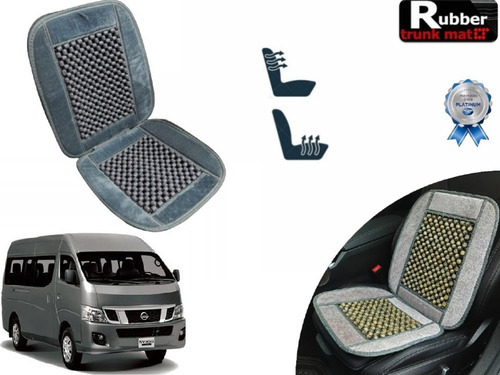 Cubre Respaldo Gris Asiento Bolitas Nissan Urvan N 25 2005