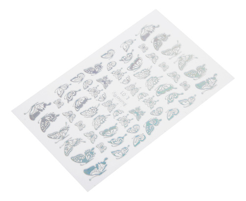 Calcomanía De Uñas Con Estampado De 12 Piezas, Pegatinas Art