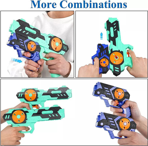 Pistola Agua Doble 2 En 1 Espacial 26cm Pileta Niño Verano