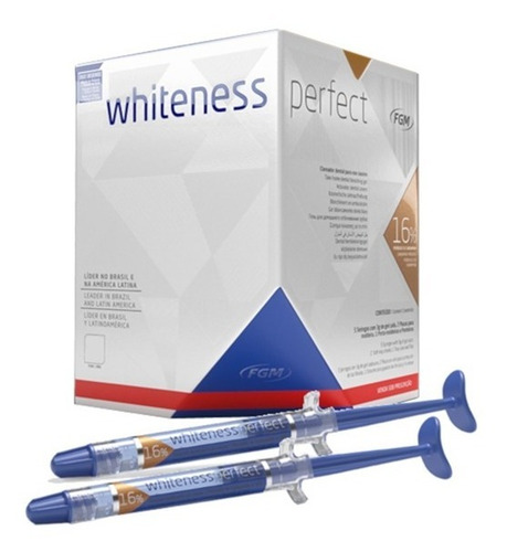 Whiteness Perfect 16% 50 Jeringas - Blanqueadores - Fgm