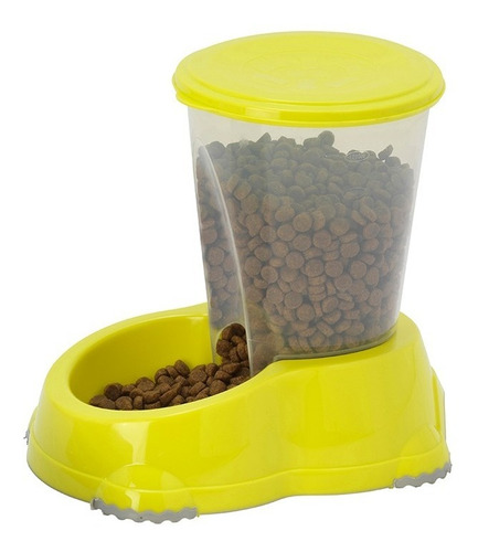 Comedero Perros Gatos Moderna Smart Snacker Verde 1.5 L