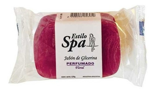 Estilo Spa Jabón De Glicerina Floral 120 Gramos 1 Unidad