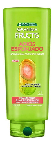 Acondicionador Garnier Fructis Adiós Esponjado Acondicionador en botella de 650mL de 650g por 1 unidad