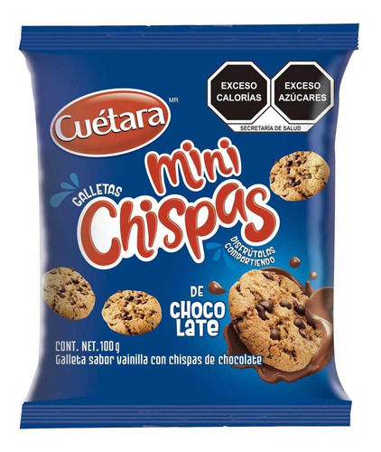 Galletas Cuétara Mini Chispas Chocolate 100 g