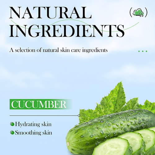 Limpiador Facial The Cucumber Cleansing Moisturi 0004