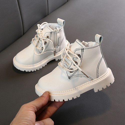 Botas Cortas Con Cremallera Y Tobillo Para Niños Y Niñas, Bo