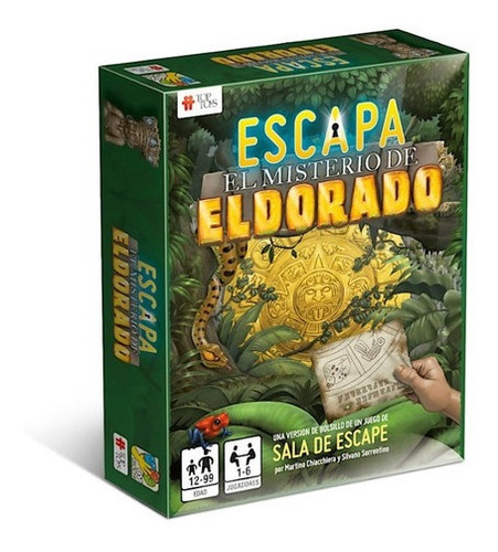 Juego De Mesa Escapa El Misterio Dorado Top Toys 2303