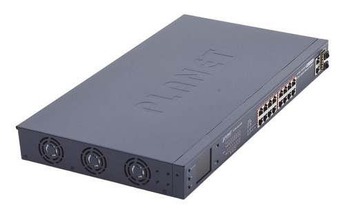 Switch No Administrable Poe+ Extended, Vlan, 16 Puertos