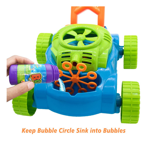 Máquina De Burbujas Electrónicas Para Césped Y Juegos Para N