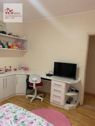 Imagem 13 de 26 de Sobrado Com 3 Dormitórios À Venda, 165 M² Por R$ 785.000,00 - Vila Bastos - Santo André/sp - So0633