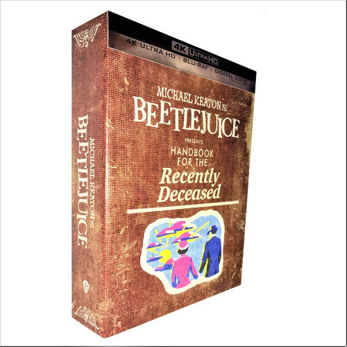 Beetlejuice El Super Fantasma Exclusive Giftset 4k + Blu-ray
