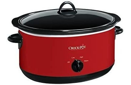Imagen 1 de 1 de Crock-pot Express Crock Olla Lenta, 8 Cuartos De Galón, Rojo