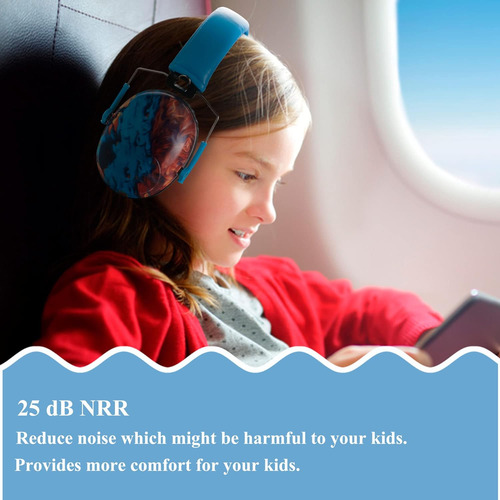 Orejeras De Seguridad Para Niños Protear, Nrr 25 Db, No Ae