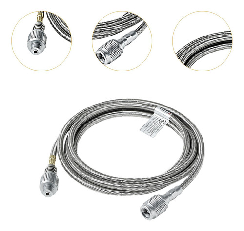 Adaptador De Tanque De Propano De 2 M, Manguera De Conexión