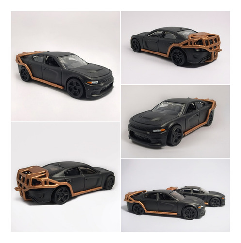 Custom Hot Wheels Fast Furious Rápido Furioso 5 Charger Fast Five Escena Robo De La Caja Fuerte (Usado)