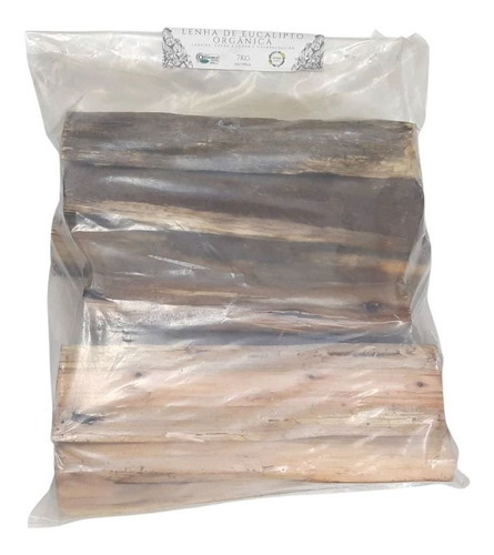 Lenha De Eucalipto Para Churrasco, Lareira, Forno, Saco 7kg
