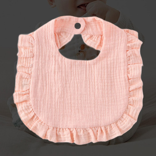 S+ 3 Babero Para Bebé, Babero Para Babear, Absorbente, Rosa