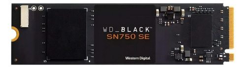 Disco Ssd Nvme 500gb Wd Black Sn750 Se Pcie Gen 4 M.2