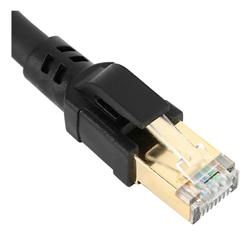 Cable Lan Cat8 Ethernet Rj45 Red Redonda Patch Cord 9.8 Pies