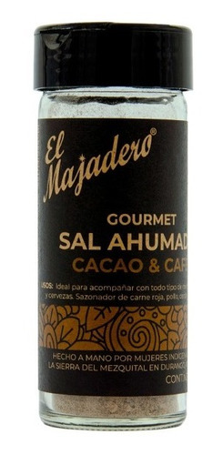 Sal De Mar Ahumada En Agave Cacao Y Café 125gr