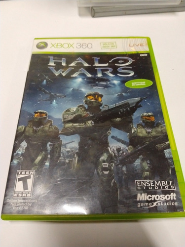 Halo Wars Para Xbox 360 - Original Funcionando, Fotos Reales