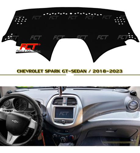 Cubre Tablero Premium / Chevrolet Spark Gt / 2018 2019 2020