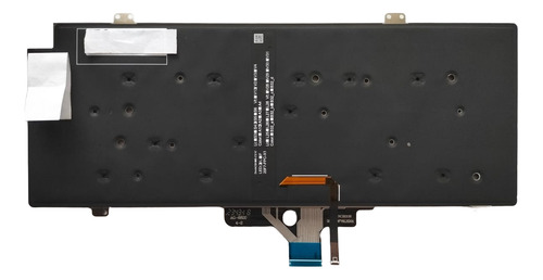 Teclado Compatible Con Dell Lat. 5420 7420 L5420 L7420 C/luz Negro Español Latinoamérica