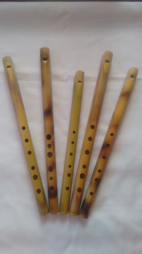 Imagen 2 de 5 de Flauta Pinkuyo Bambú Taichibamboo